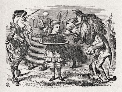Alice il Leone e da John Tenniel