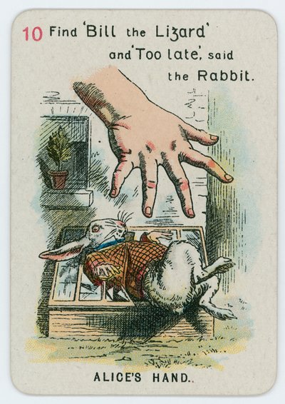 La Mano di Alice da John Tenniel