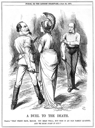 Guerra franco-prussiana 1870-1871: Britannia cerca di trattenere Napoleone III dall
