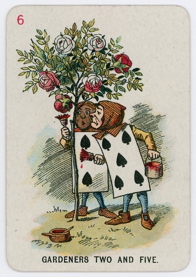 Giardinieri Due e Cinque da John Tenniel
