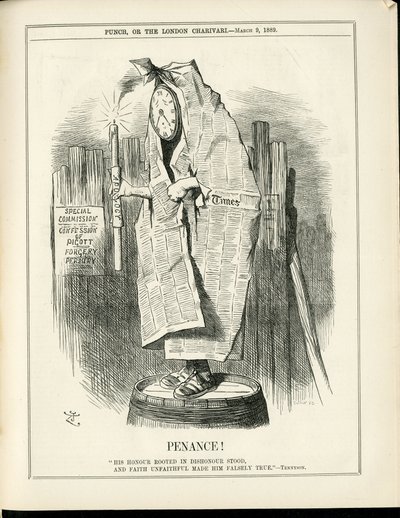 Illustrazione di John Tenniel in Punch da John Tenniel