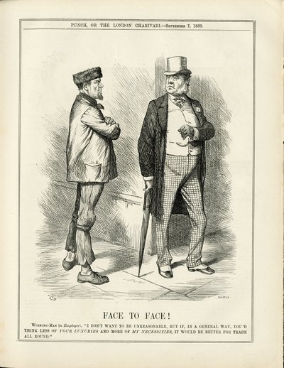 Illustrazione di John Tenniel in Punch da John Tenniel