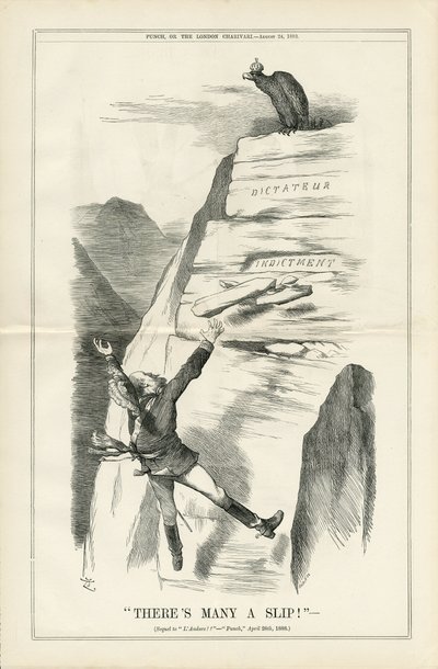 Illustrazione di John Tenniel in Punch da John Tenniel