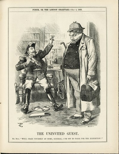 Illustrazione di John Tenniel (1820-1914) in Punch da John Tenniel
