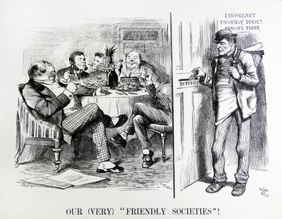 Cartone animato di John Tenniel intitolato 