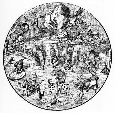 Illustrazioni di John Tenniel da Alice nel Paese delle Meraviglie da John Tenniel