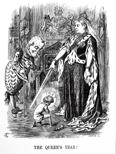 Giubileo di Diamante della Regina Vittoria da John Tenniel