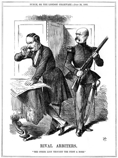 Arbitri rivali, 1866 da John Tenniel