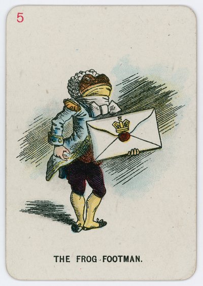 Il ranocchio-fattorino da John Tenniel