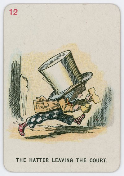 Il Cappellaio che lascia la Corte da John Tenniel