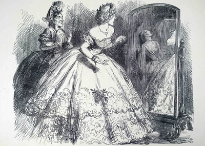 La Signora Infestata da John Tenniel