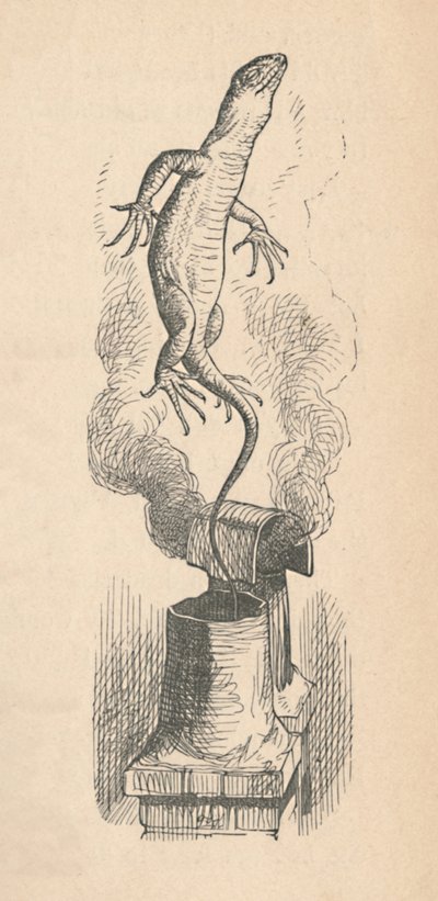 Il Lucertola, 1889 da John Tenniel