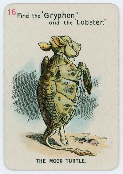La Finta Tartaruga da John Tenniel