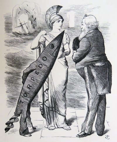 Siluro Whitehead da John Tenniel