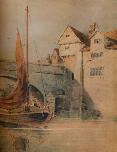 Ponte Fye, Norwich, c1835, 1938 da John Thirtle