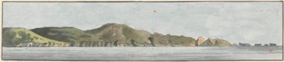 Il Punto di Partenza, Nord Est da Nord (uno di cinque disegni su un supporto) da John Thomas Serres