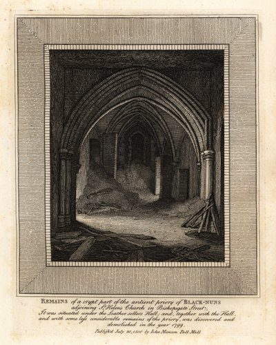 Resti della cripta parte dell