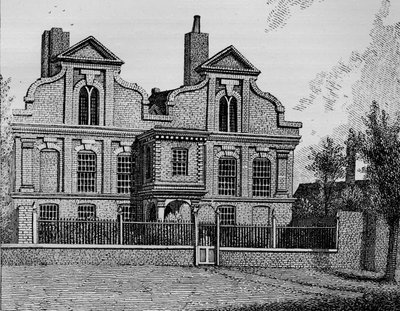 La Vecchia Casa Padronale, Hackney, 1800 da John Thomas Smith