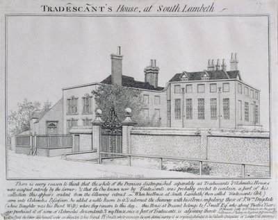 Vista della Turret House, Lambeth, 1798 da John Thomas Smith