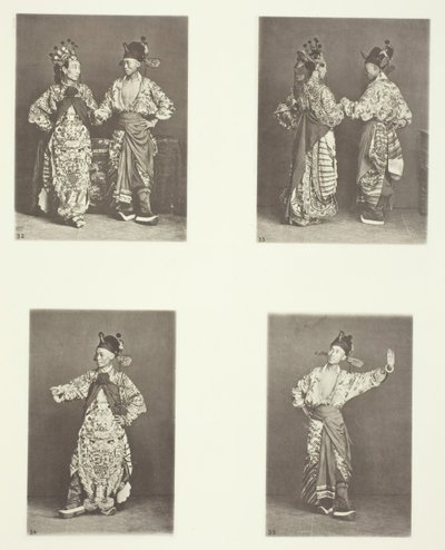 Attori, costume di matrimonio antico, costumi antichi da John Thomson