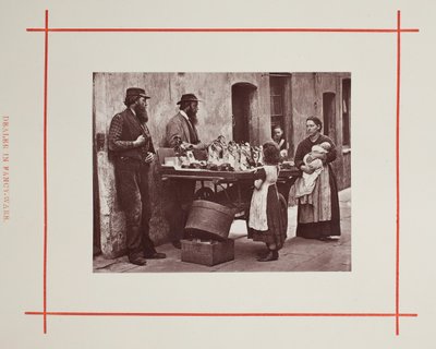 Venditore di articoli di fantasia, 1877 da John Thomson