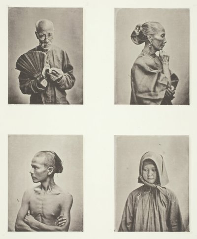 Quattro teste, tipi della classe lavoratrice da John Thomson
