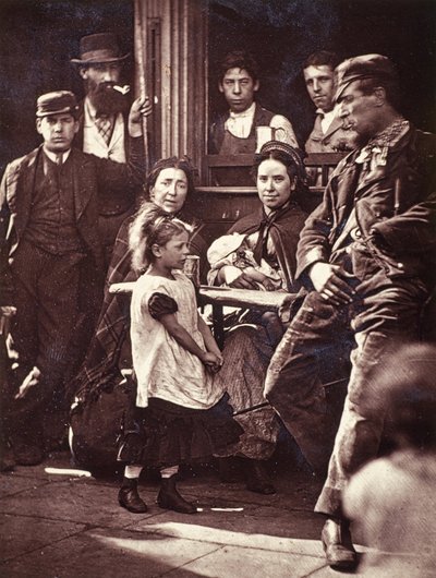 Hookey Alf" di Whitechapel da John Thomson