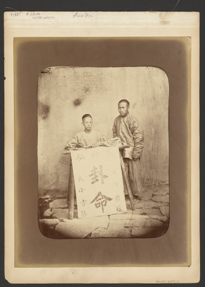 Ritratto di un uomo e di un ragazzo da John Thomson