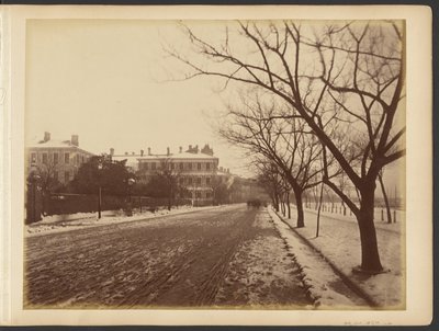 [Strada innevata] da John Thomson