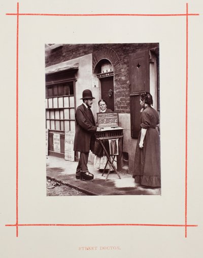 Medici di strada, 1877 da John Thomson