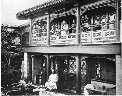 La casa del signor Yang, c.1872 da John Thomson