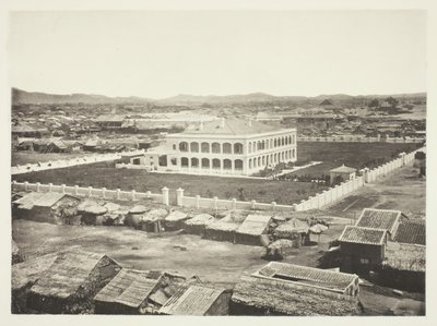 Il vecchio sito della fabbrica, Canton, c. 1868 da John Thomson