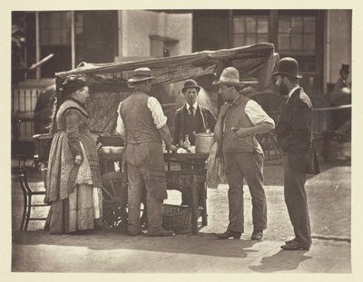 Il venditore di frutti di mare da John Thomson