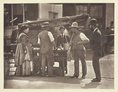 Il venditore di frutti di mare da John Thomson