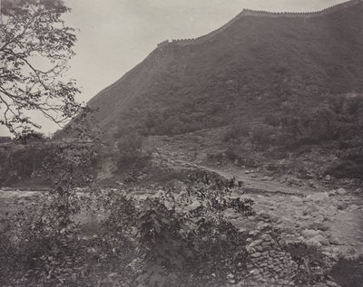 Veduta della Grande Muraglia, Cina, c. 1871 da John Thomson
