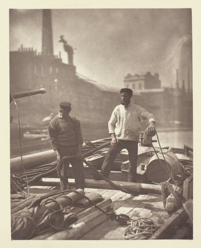 Lavoratori sulla "Strada Silenziosa" da John Thomson