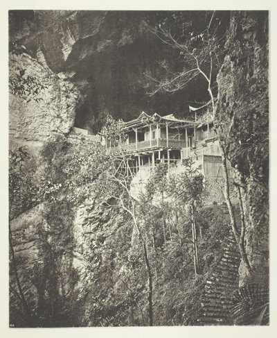Monastero di Yuenfu, c. 1868 da John Thomson
