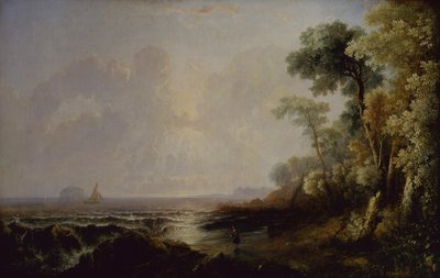 Vista da Bass Rock da John Thomson of Duddingston