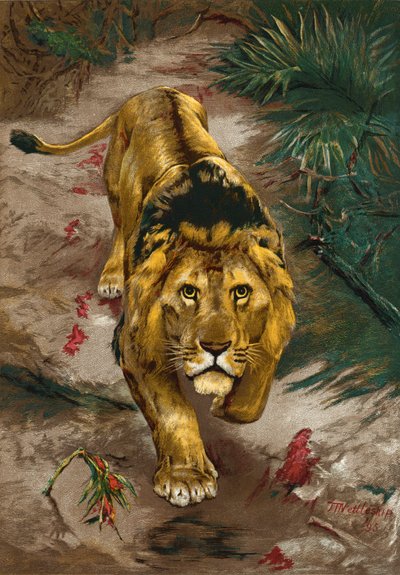La scia di sangue da John Trivett Nettleship
