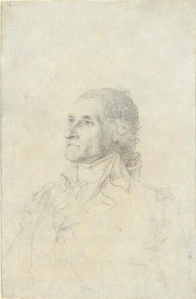 (Uomo non identificato - forse Washington?) da John Trumbull