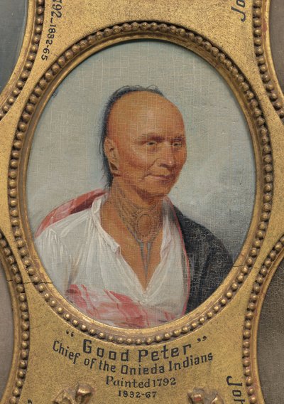 „Guter Peter“, Häuptling der Oneida-Indianer (ca. 1717-1793) da John Trumbull