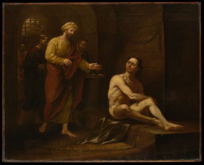 «Ero in prigione e siete venuti da me» (Matteo 25:36) da John Trumbull