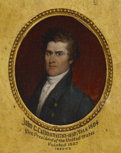 John Caldwell Calhoun (1782–1850), laurea in lettere nel 1804, dottorato in giurisprudenza nel 1822 da John Trumbull