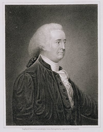 John Rutledge (1739-1800), inciso da G.F. Storm dopo un disegno dell