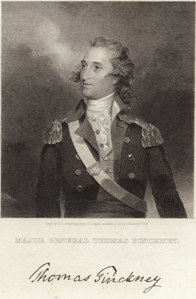 Maggior Generale Thomas Pinckney da John Trumbull