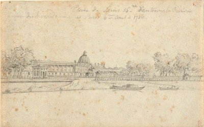 Place de Louis XV da John Trumbull