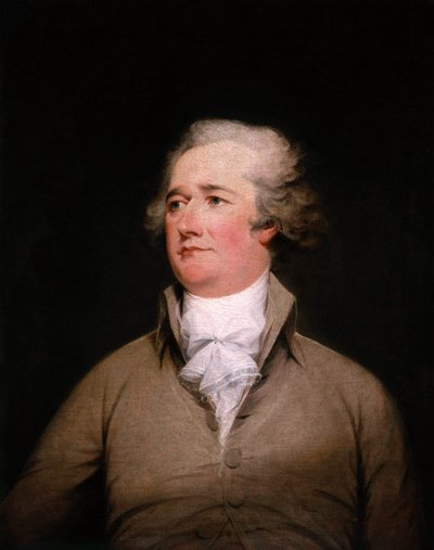Ritratto di Alexander Hamilton da John Trumbull