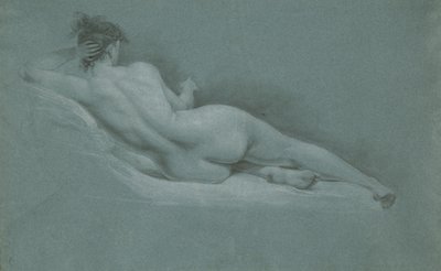 Nudo reclinato, vista posteriore da John Trumbull