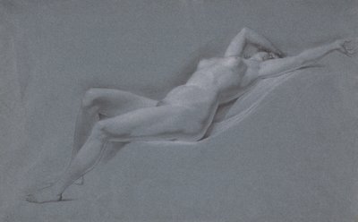 Nudo reclinato, vista frontale da John Trumbull