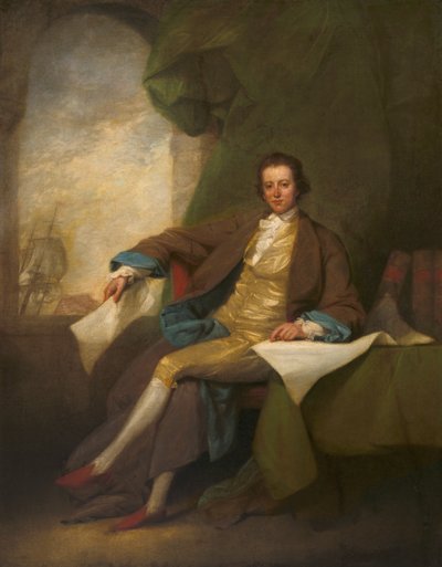 Samuel Blodget, c. 1784 da John Trumbull
